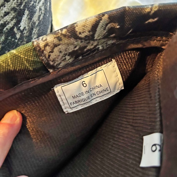 BOOTS, SNOWMOBILE, MID-CALF, ASCENT, SZ 6 BUT FITS ME AND I'M A LADIES 8, CAMO - Picture 5 of 10